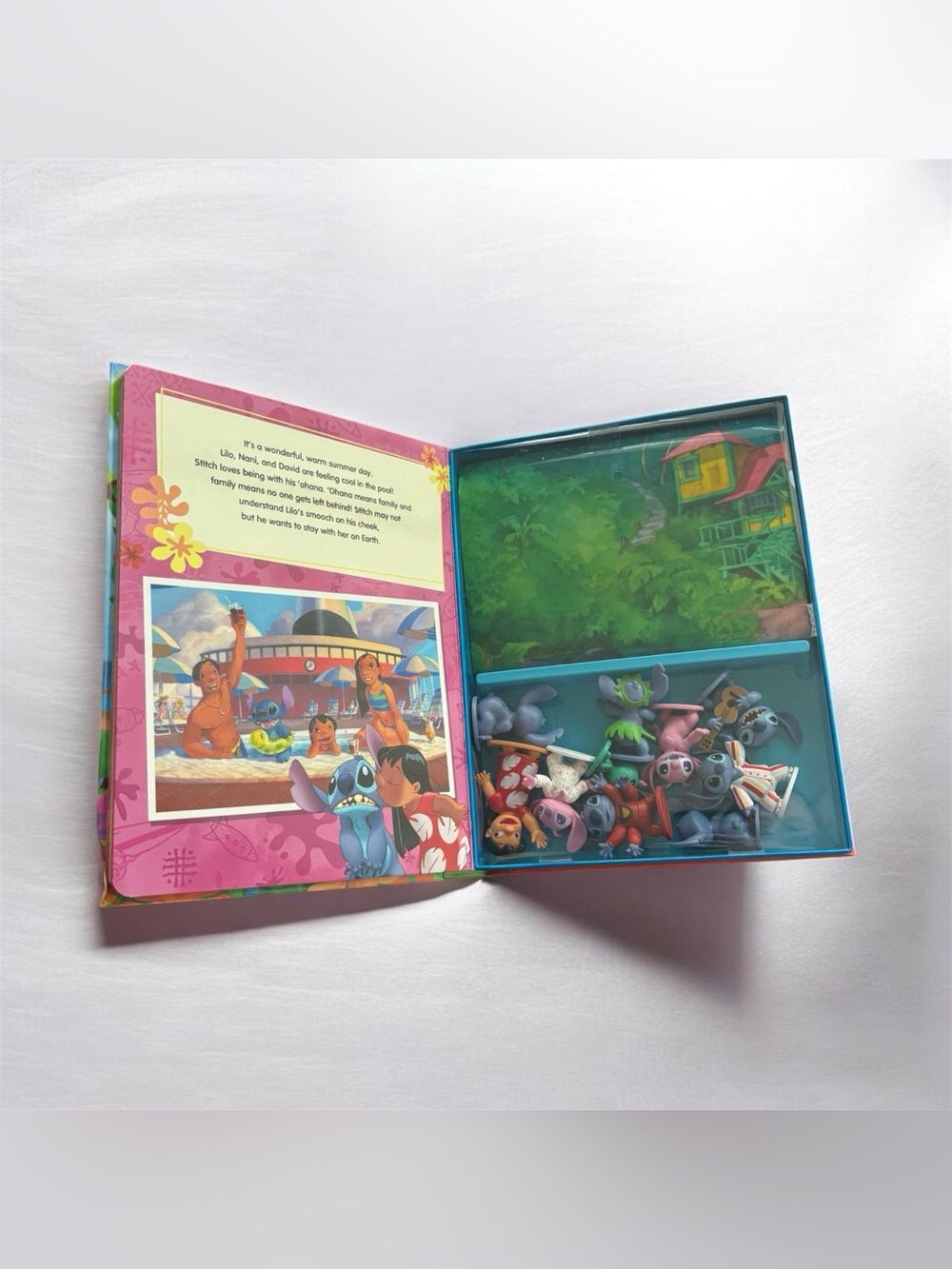 NEW Disney Stitch My Busy Book Figurines Lilo Imagination Playmat Storybook - Picture 5 of 10
